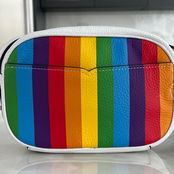 Kate Spade New York Kourtney Spectrum Stripe Camera Bag. NWT. - Picture 9 of 16
